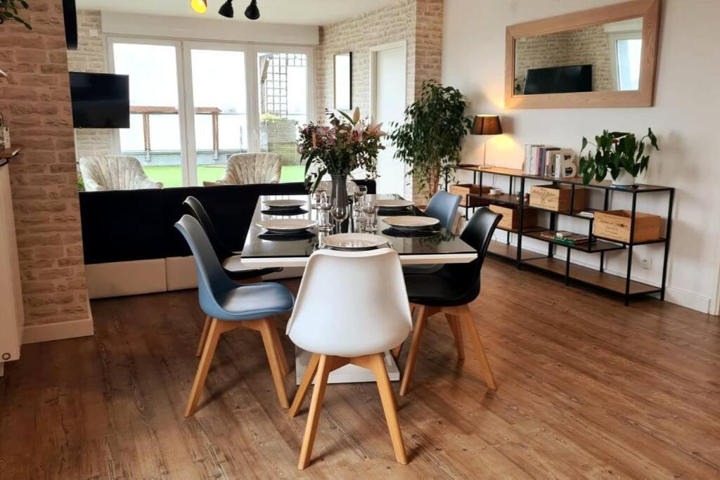 Le Nid : Rooftop Moderne Surplombant La Ville Nantes Luaran gambar