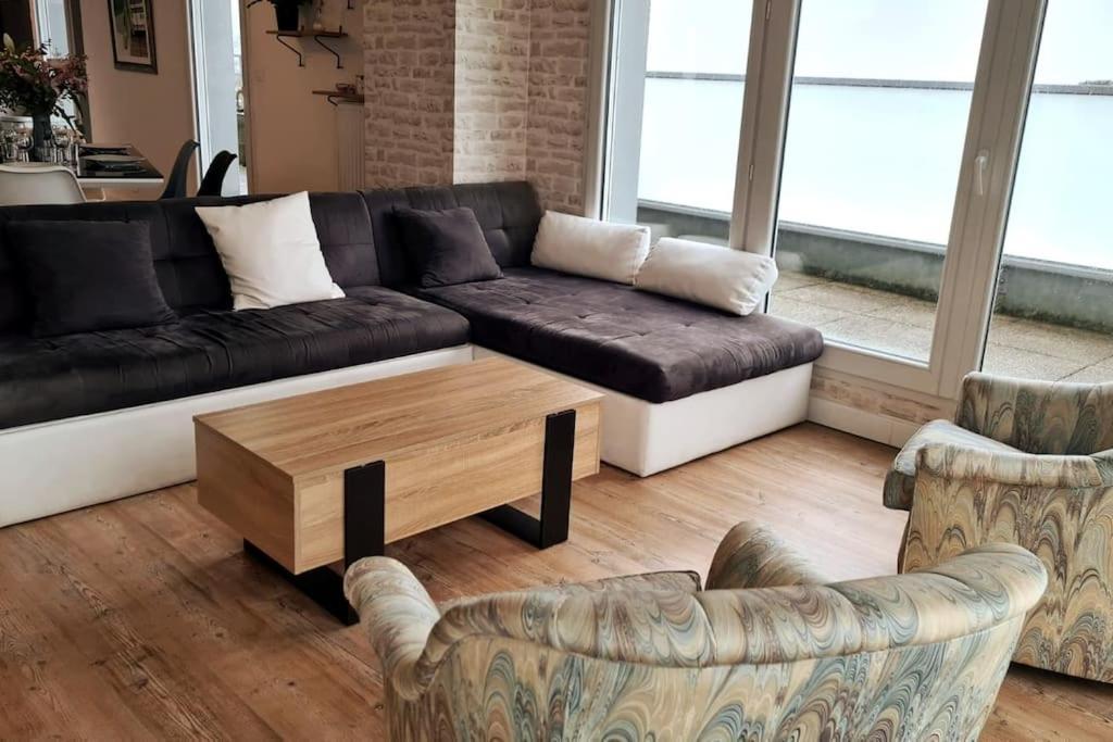 Le Nid : Rooftop Moderne Surplombant La Ville Nantes Luaran gambar