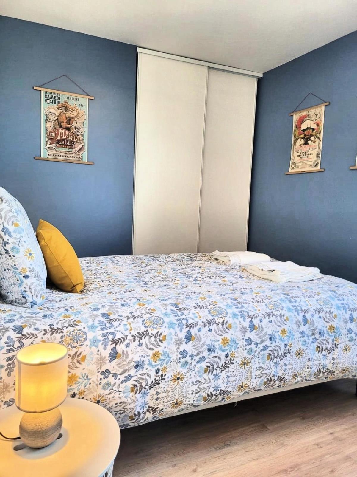 Le Nid : Rooftop Moderne Surplombant La Ville Nantes Luaran gambar